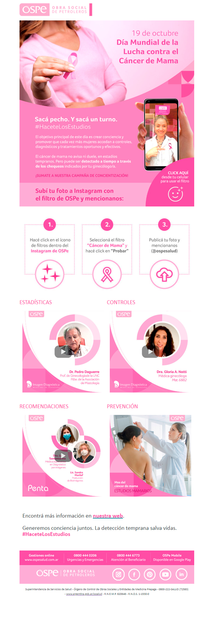 Newsletter de Obra Social OSPE